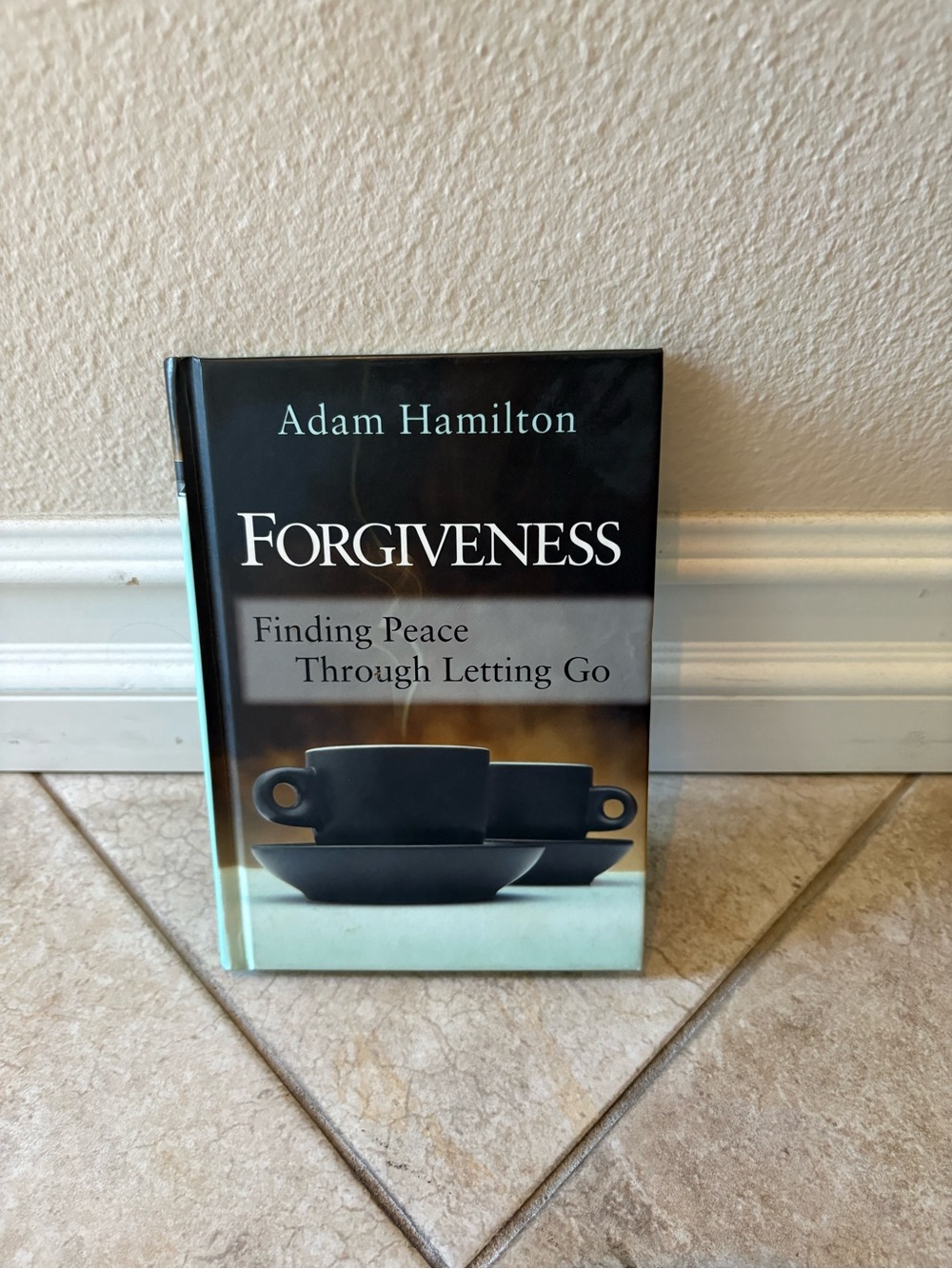 Forgiveness Finding Peace Through Letting Go by Adam Hamilton. Pen marks inside.